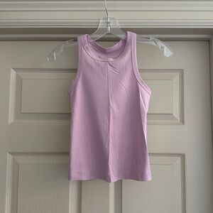Lululemon Pink Nulu Tank Top
